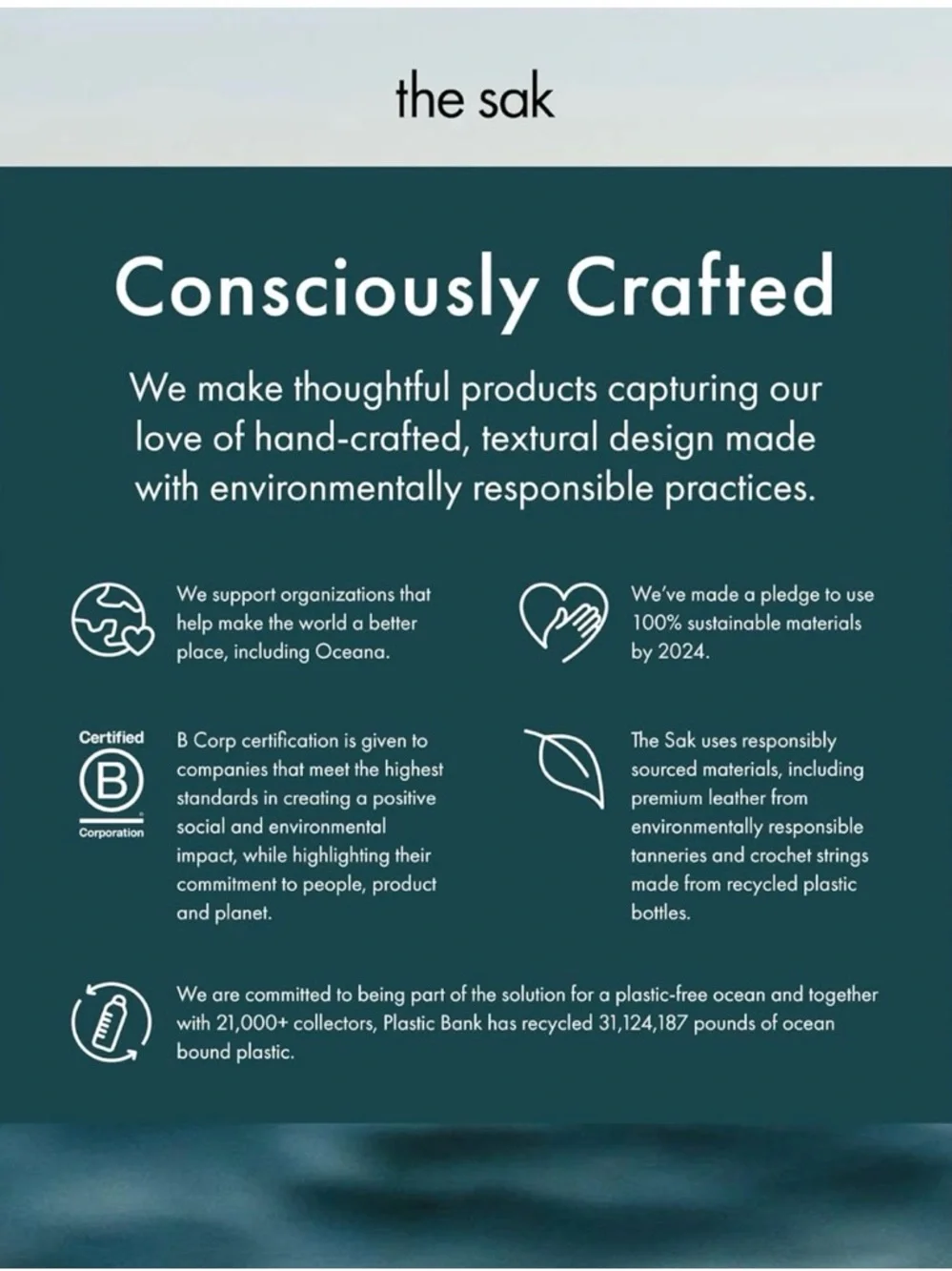 The Sak Leather Tote with Snake-Print Accent - Picture 5 of 6